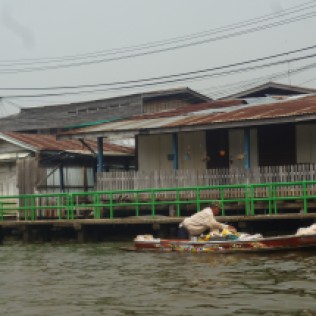 store on the boat - Khlong Bangkok Noi canal