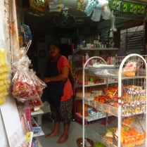 Shop with all required products - Khlong Saen Saep canal